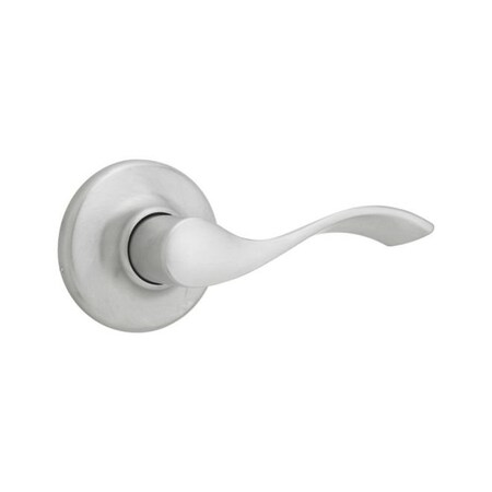 Kwikset Balboa Lever Interior Single Cylinder Handleset Trim, Satin Chrome 604BLLH-26D